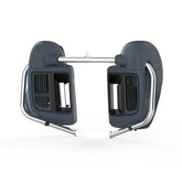 HR3 Gunship Gray Vented Lower Fairing Kit For Harley Touring Models 2014-2023 (Fits water cooled models)